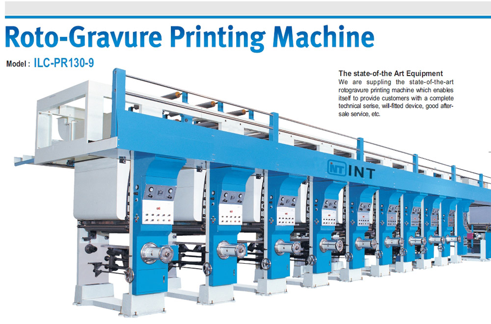 Rotogravure printing machine korea